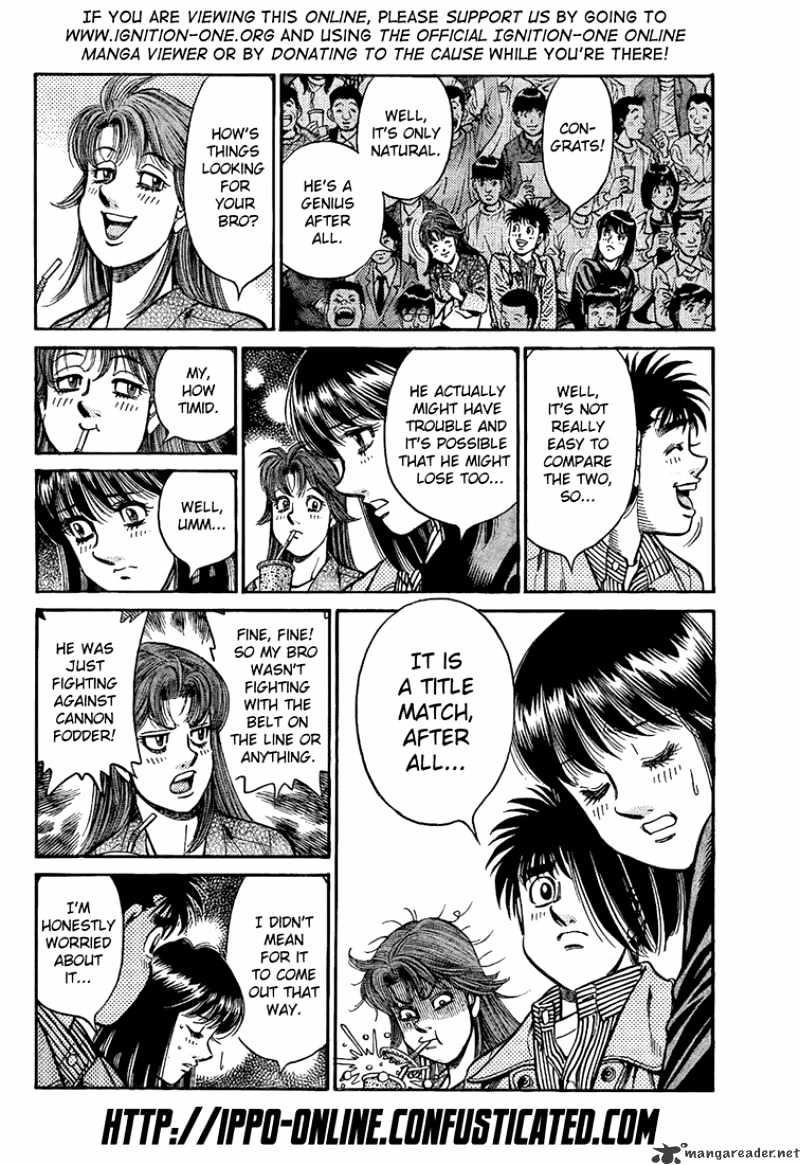 Hajime no Ippo: Fighting Spirit, Chapter 853 image 02